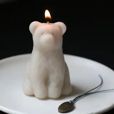 bear candle
