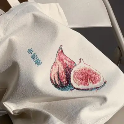 ISCOPE Fig Embroidery Bag