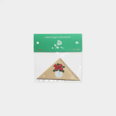 Woven Bookmark _ Spring