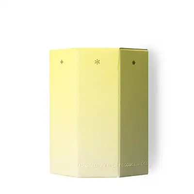 [OUI MU] Octagonal Matchbox _ Lemon Yellow
