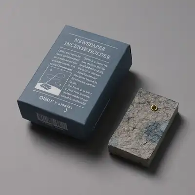 [OIEMOU] Newspaper Incense Holder