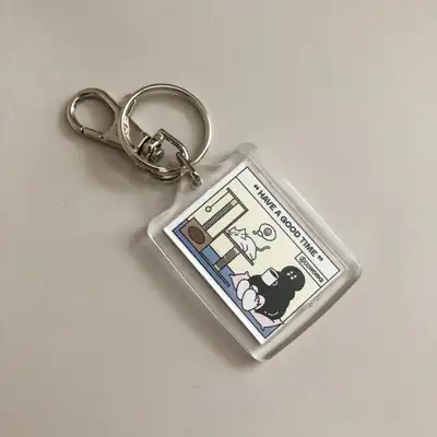 Only Me Without a Cat - Keyring (5 Types)