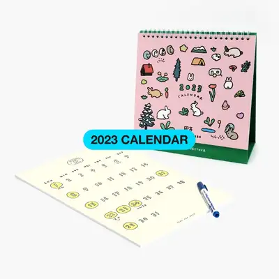Zero Pour Zero 2023 Desk Calendar
