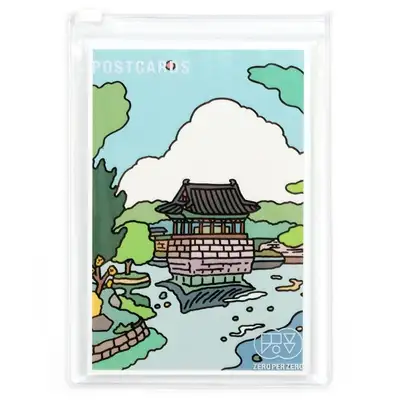 Zero Per Zero Postcard Set - Gyeongju