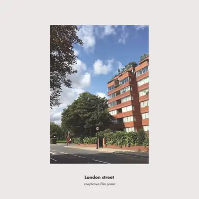 LONDON STREET Poster (A4)