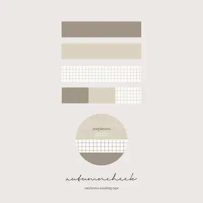 AUTUMN CHECK Masking Tape