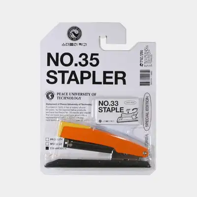 NO.35 Color Stapler Orange 7 Types