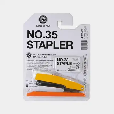 NO.35 Color Stapler Yellow 7 Types