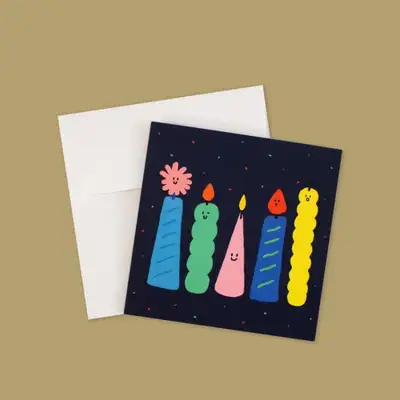 [card] candle card