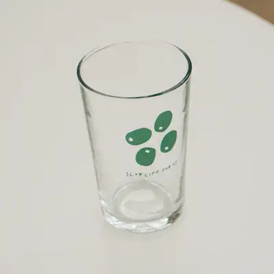 pause green cup