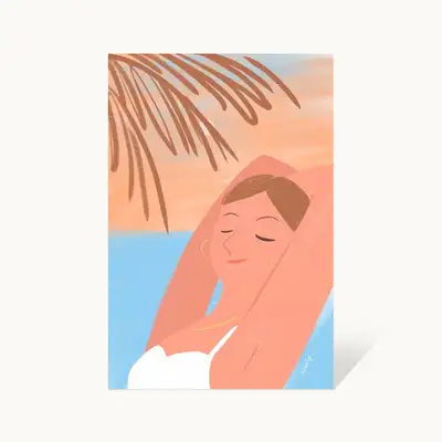 Postcard 53_CHILL OUT_PALM TREE