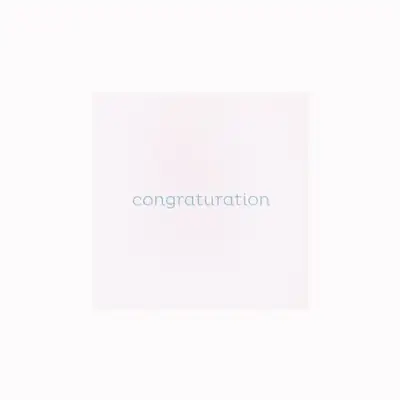 CONGRATULATION
