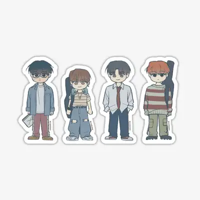 星と星の間 バンド AU SD フラグメントステッカー SET