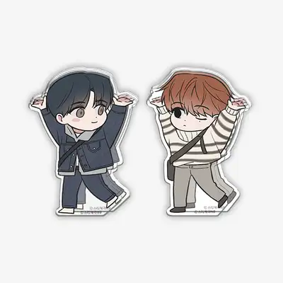 星と星の間 アクリルクリップ SET (彗星&太陽)