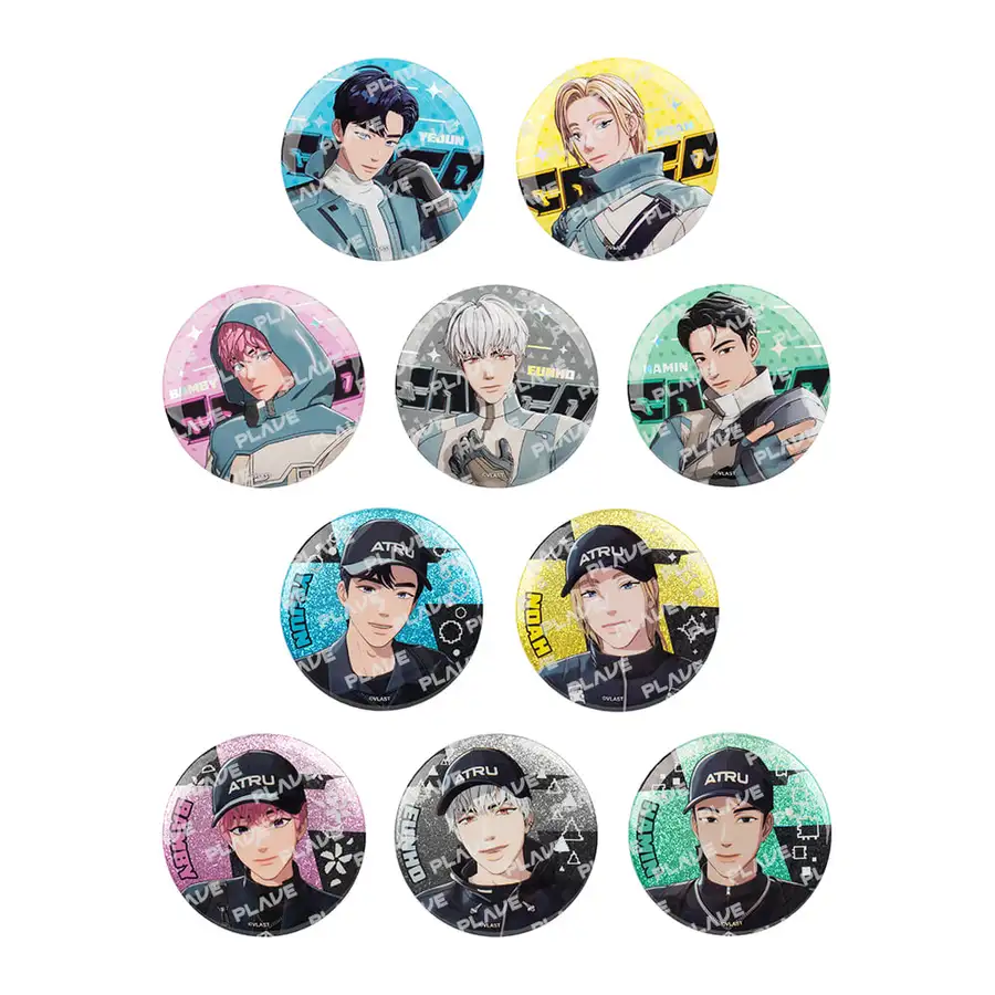 BORN SAVAGE TRADING CAN BADGE_RANDOM
