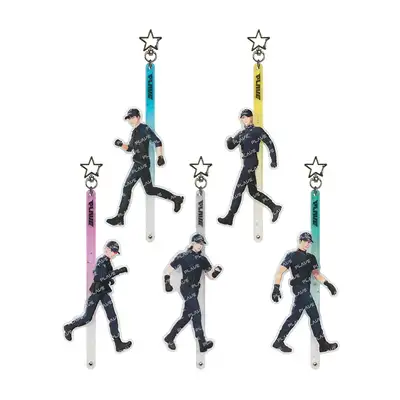 BORN SAVAGE アクリルスティック キーリング
