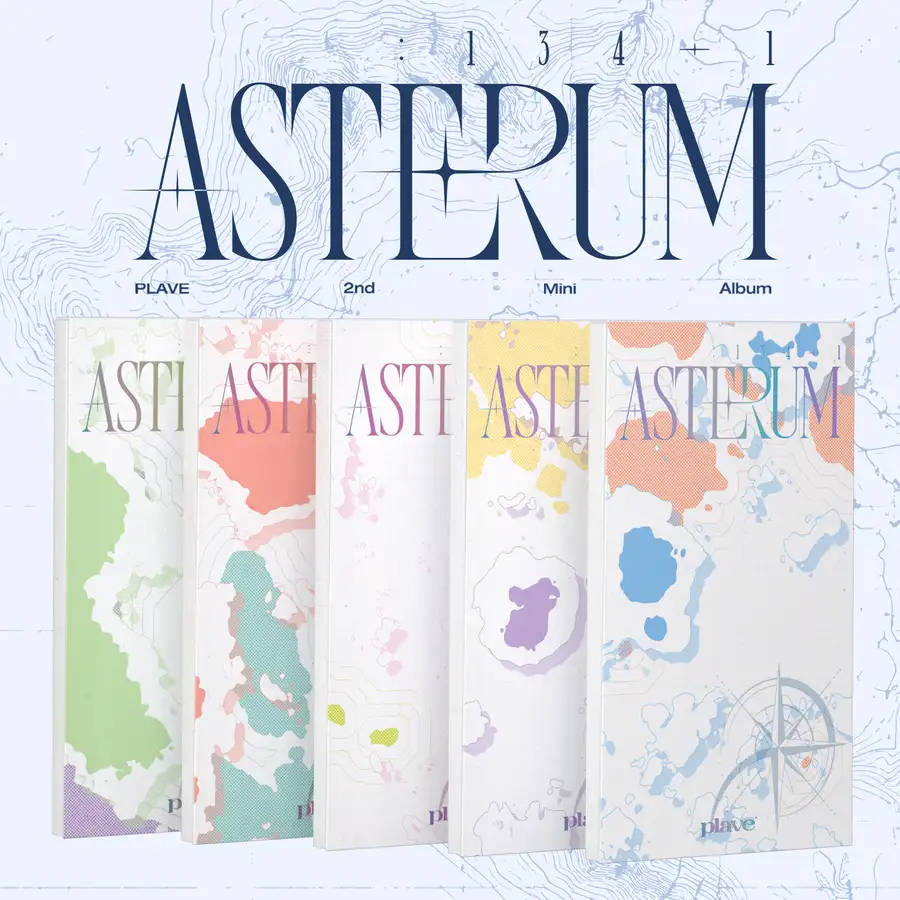 PLAVE 2nd Mini Album 'ASTERUM : 134-1' (Mini CD Ver. 5-Type Set)