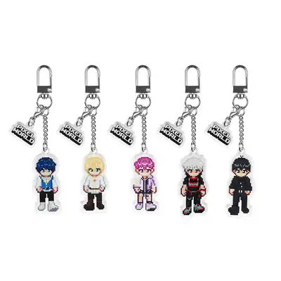 PIXEL WORLD KEYRING