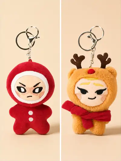クリスマス人形キーリング