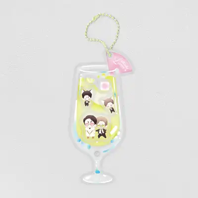 POP THE BEYOND 4週間の恋人 アクリルシェイカーキーリング