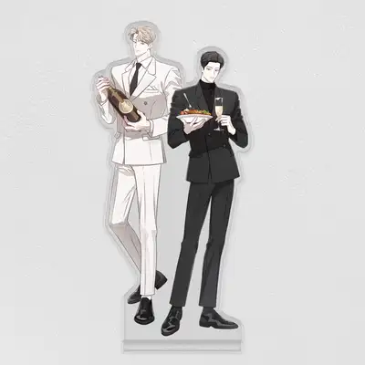 POP THE BEYOND 公と私の区別をつけて！カップルアクリルスタンド