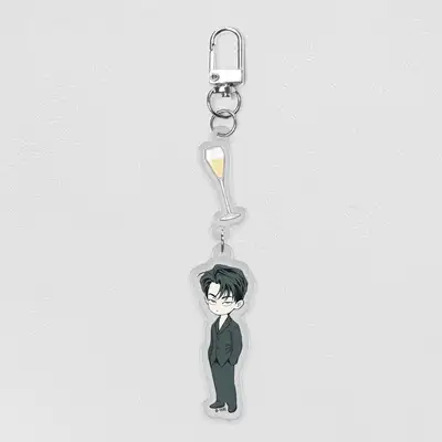 POP THE BEYOND ピザ配達人とゴールドパレス ソアン アクリルキーリング