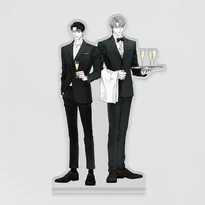 POP THE BEYOND ピザ配達員とゴールドパレス カップルアクリルスタンド