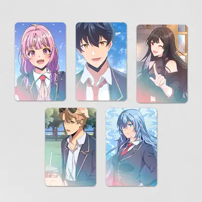 ネクロマンサー学校の召喚天才フォトカードセット