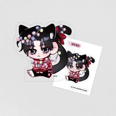 波の海岸 ユノ ミニアクリルブロック