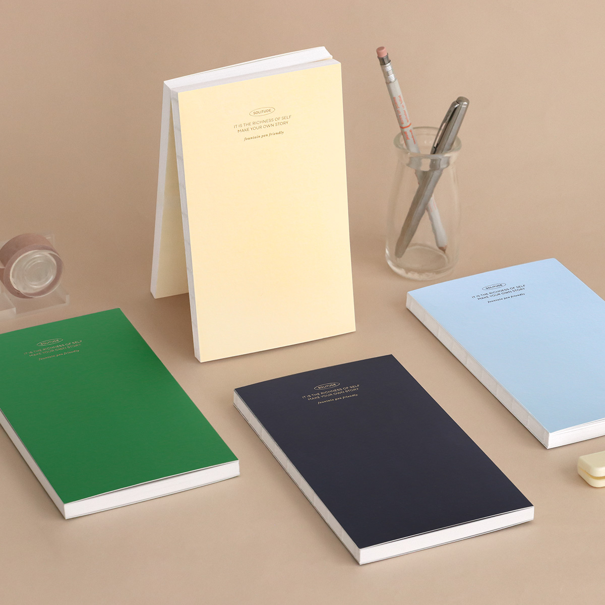 Solitude B6 Manuscript Grid Notebook