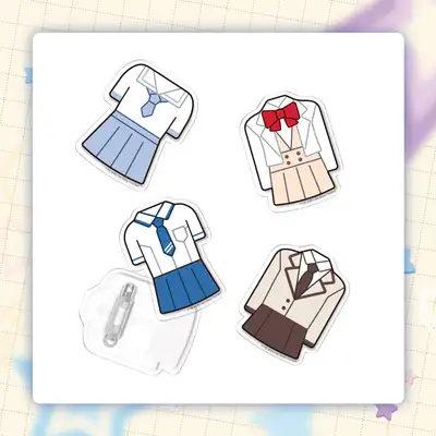 インソの法則 - アクリル制服バッジ SET