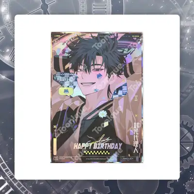 時光代理人 - Fancy Day シリーズ 誕生日記念 色紙 青シャオシー