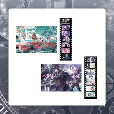 시광대리人 - Music Preface シリーズ 3D ラスター 絵葉書 カード SET
