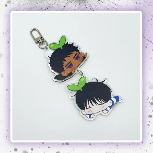Radio Storm - Tube Acrylic Keyring