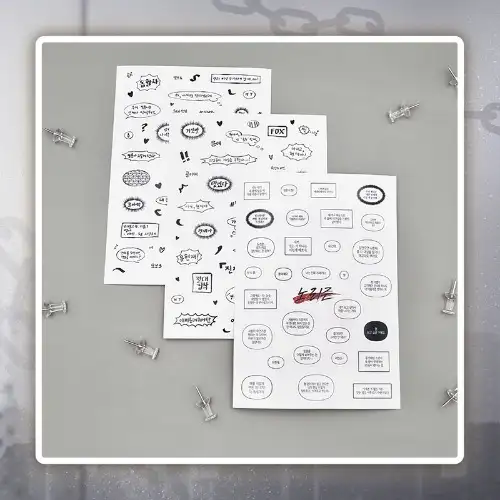 No Reason - Sticker SET