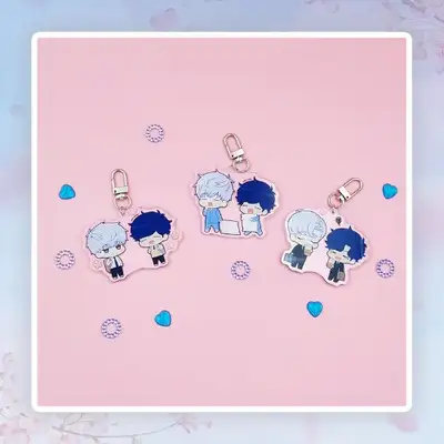 冬を越えて桜 - アクリルキーリング