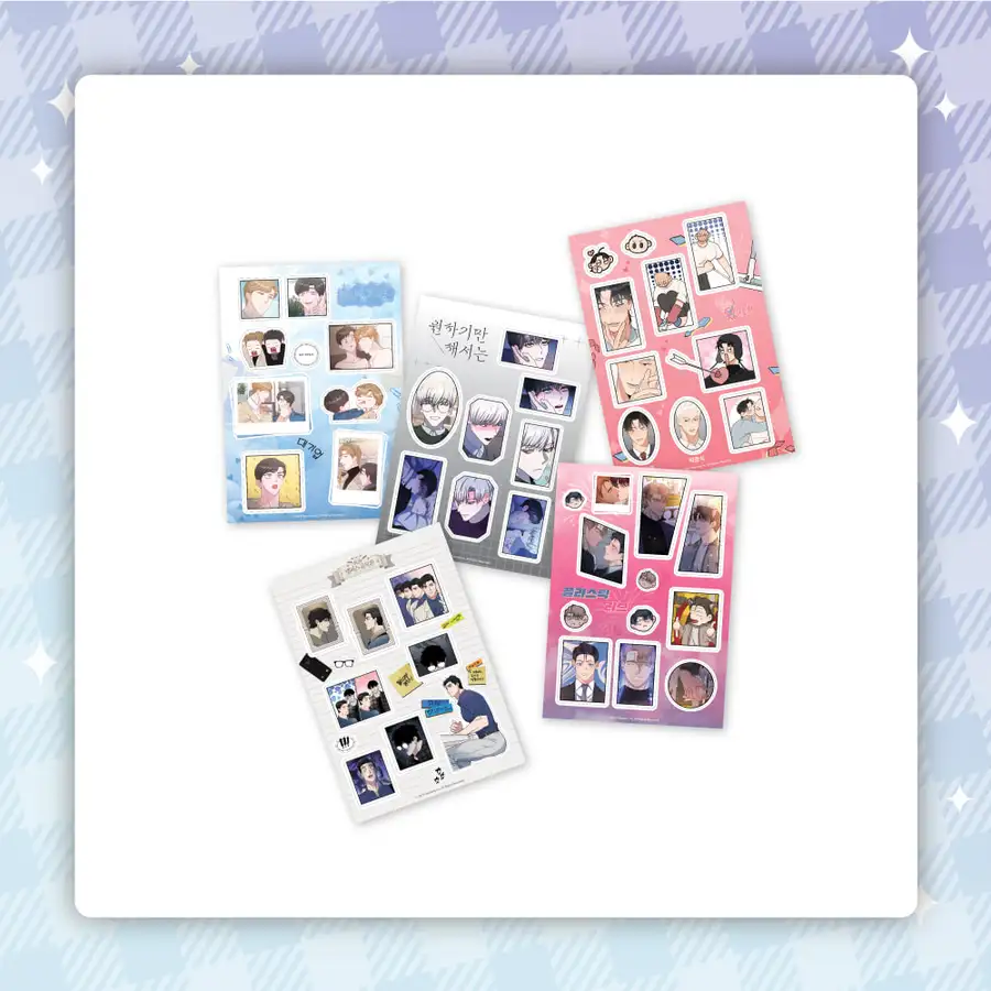 ヘブンリーホテル - 半抜きスティッカー SET