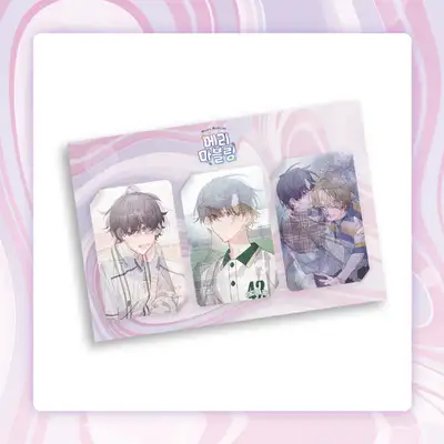 メリー マーブリング - レンティキュラーフォトカード SET