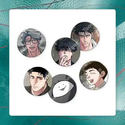 제物男編 - イラストカンバッジ SET