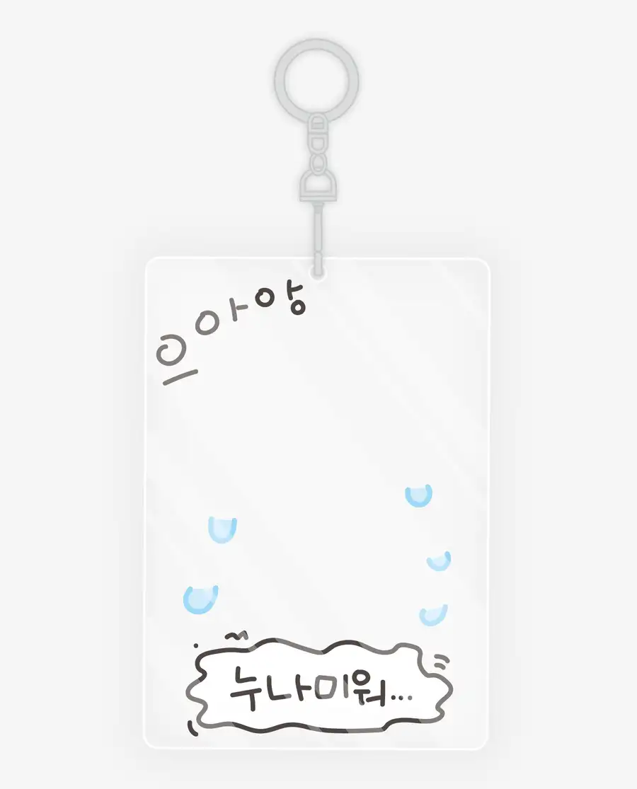 I Hate My Older Sister Acrylic Photocard Holder
