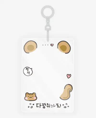 Squirrel Became Acrylic Photocard Holder