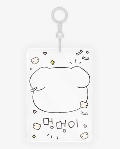 ワンちゃん アクリルポカホルダー