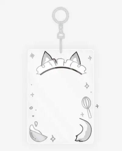 メイドウルフ アクリルポカホルダー