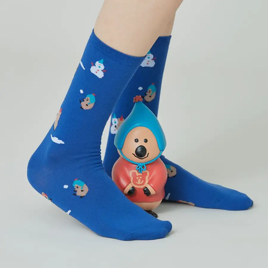 Marshville Snow Fight Single Socks NV — 1