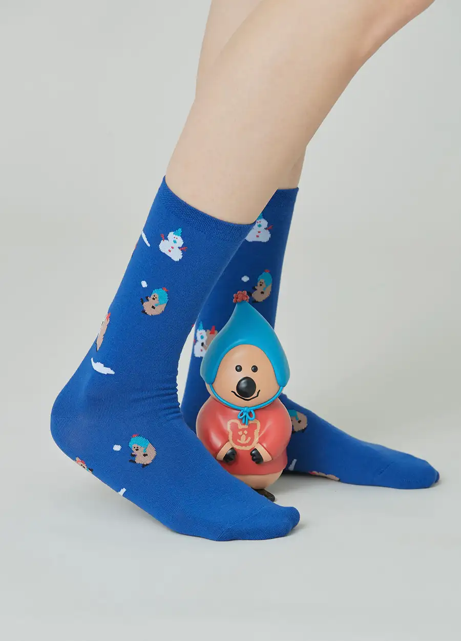 Marshville Snow Fight Single Socks NV — 4