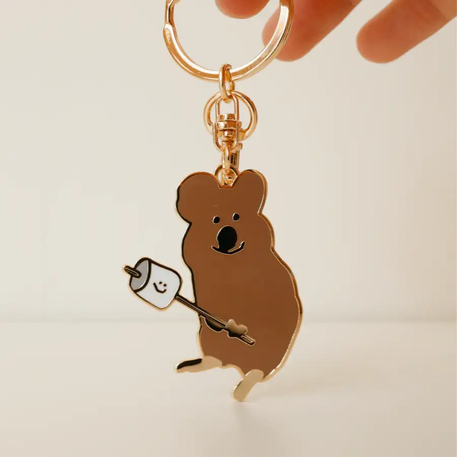 S'more Quokka 钥匙圈 — 1