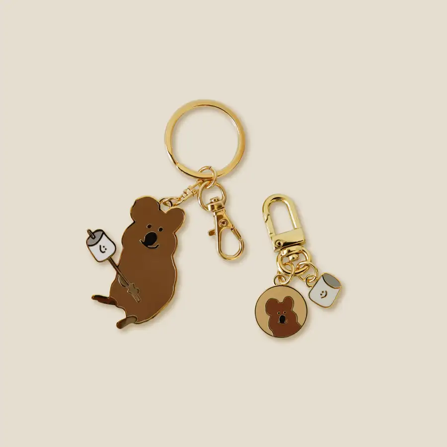 S'more Quokka 钥匙圈 — 3