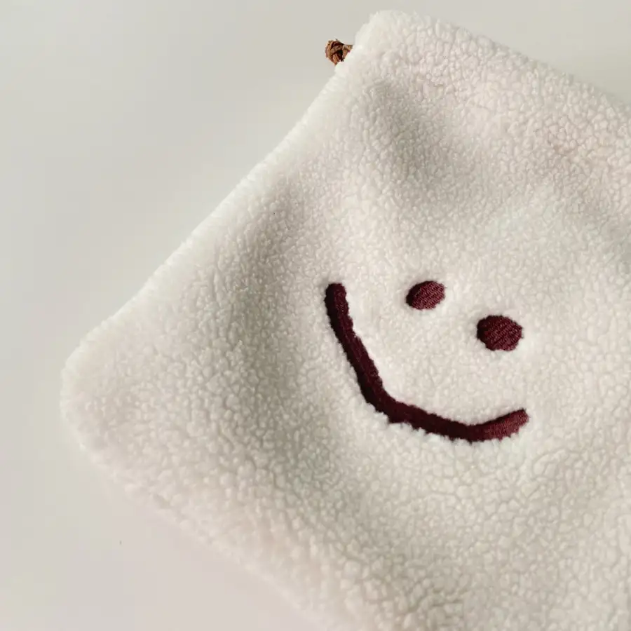 Marsh Fluffy String Pouch — 1