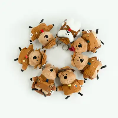 QUOKSCOUT Flatfur Keyring