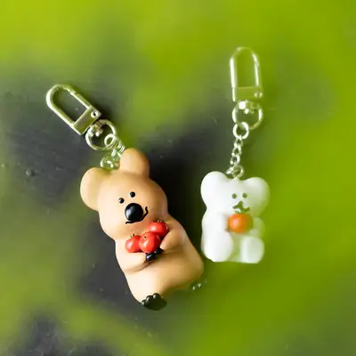 Apple Picking Keychain